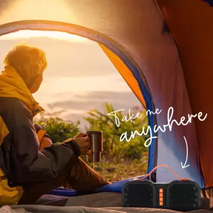 ZEBRONICS Sound Feast 50 14 W Bluetooth Speaker (Black, Orange, Mono Channel) ZEBRONICS Sound Feast 50 14 W Bluetooth Speaker (Black, Orange, Mono Channel)